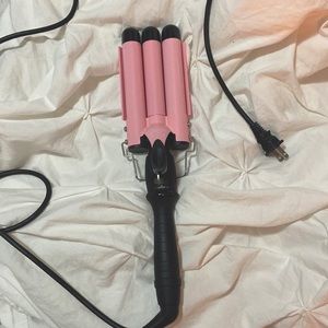 3 barrel curling iron